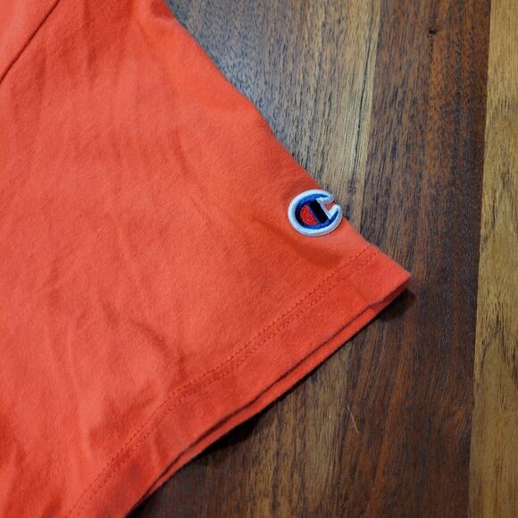 Champion Logo Pullover Crop Tee Size 3X - Picture 4 of 6